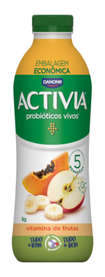 Activia Líquido Vitamina de Frutas - 1000g